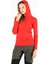 Sonatra Hoodie Yünlü Kapüşonlu Kadın Sweatshirt - Red 2