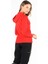 Sonatra Hoodie Yünlü Kapüşonlu Kadın Sweatshirt - Red 4