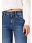 High Rise Skinny Fit Dar Kesim Yüksek Bel Mavi Esnek Jean Kot Pantolon 4