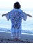Mavi Kuş Desenli Kimono 1