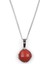 Red Jasper Doğal Taş Gümüş Renkli Kolye 1