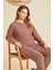 7735 Kadın Kışlık Pijama Takım 2