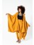 Karamel Müslin Salaş Kapüşonlu Bohem Kaftan 4