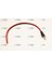 Dc 12V 5.5*2.1mm Kaliteli Kablolu Kısa Devre Korumalı Erkek Kamera Besleme Jak Konnektör Fiş Standart 4