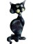 El Yapımı Murano Cam Kedi Biblo A48-03 1