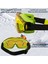 Kayak Gözlüğü Değiştirebilir Camlı Güneş Kar Gözlük Gümüş Snowboard Glasses Gözlük+1 Adet Yedek Cam (Sarı) 2