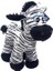 Halley Peluş Eşek Zebra Zürafa 30 cm 62896 [mustazen] 4