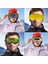 Kayak Gözlüğü Değiştirebilir Camlı Güneş Kar Gözlük Gökkuşağı Snowboard Glasses Gözlük+3 Adet Yedek Cam 4