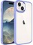 iPhone 15 Kılıf Zore Krom Kapak-Lila 1