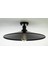 RETRO,RUSTİK11,VİNTAGE Siyah Başlık 1XE27 Duylu Metal Plofonyer Avize Şapka ÇAPI:38CM 1