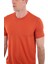 -Bisiklet Yaka Kısa Kollu Likralı Viskon Erkek T-Shirt 3