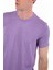 -Bisiklet Yaka Kısa Kollu Likralı Viskon Erkek T-Shirt 3