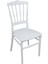 Luna Silver Sandalye Napolyon (2 Adet) Beyaz 1