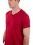 - V Yaka Kısa Kollu Likralı Viskon Erkek T-Shirt 4