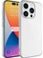 Apple Iphone 15 Pro Max Kılıf Renkli Kenarlı Arkası Şeffaf Sert Riksos Kapak 1