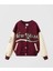 Yeni Sezon Içi Şardonlu Baskılı Unisex New York Kolej Bomber Mont 1