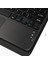 Apple iPad Pro 12.9 Inç 2022 6.nesil Uyumlu Touch Padli Tablet Kılıfı Bluetooth Bağlantılı Klavye 4