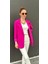 Fuşya Oversize Ceket 1