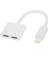 Iphone Lightning Kulaklık ve Şarj Çoklayıcı Kablo Çevirici 1