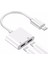 Iphone Lightning Kulaklık ve Şarj Çoklayıcı Kablo Çevirici 2