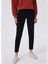Yüksek Bel Boru Paça Straight Siyah Kadın Denim Pantolon 241 Lcf 121022 Funny Easter Black 2