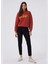 Yüksek Bel Boru Paça Straight Siyah Kadın Denim Pantolon 241 Lcf 121022 Funny Easter Black 1