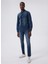 Slim Fit Erkek Denim Gömlek 241 Lcm 141002 Wolker 2 Denım 3