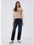 Normal Bel Düz Paça Straight Koyu Mavi Kadın Denim Pantolon 241 Lcf 121003 Clara Kaı Isl Dark B 1
