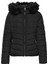 Siyah Kadın Mont Onlellan Quılted Hood Jacket cc Otw 3