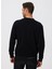 Bisiklet Yaka Siyah Erkek Sweatshırt 241 Lcm 241018 Dorre Sıyah 2