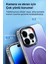 Grass Apple iPhone 14 Pro Uyumlu Gradyan Renkli Magsafe Kılıf Yeşil 5