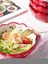 Japon Ev Sevimli Kız Kalp Tek Seramik Kiraz Pişirme Kase Pişirme Pişmiş Pirinç Kase Salata Meyve Güzel Sofra Takımı | Kaseler (Yurt Dışından) 2