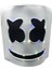 Marshmello Maskesi Başlık LED Aydınlık Maske Dj Cosplay Sahne (Yurt Dışından) 1