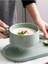 Nordic Breakfast Bowls ve Plakaları Kolu ile Set Kupalar ve Dailer Salatası Tahıl Kaseleri Ev Yaratıcı Sofra Bir Kişi Için | Kupalar (Yurt Dışından) 4