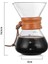 Yüksek Sıcaklığa Dayanıklı Cam Kahve Makinesi Cezve Espresso Kahve Makinesi Paslanmaz Çelik V60 Filtre Pot | Kahve Makineleri (Yurt Dışından) 3