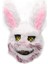 Kanlı Bunny Peluş Maske Cadılar Bayramı Festivali Korku Maskesi Bunny Headgear Kadınlar Cosplay (Yurt Dışından) 1