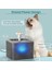 Otomatik Pet Su Çeşmesi Kedi Su Dağıtıcısı USB Dilsiz Şeffaf Drinker Köpek Içme Besleyici Kase LED Seviye Ekran ile | Kedi Besleme ve Amp;sulama Malzemeleri (Turuncu) (Yurt Dışından) 3