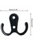 20 Parça Duvar Coat Kanca Çift Prong Robe Kanca Rustik Kanca Retro Bezi Askı Ceket Askı Duvara Monte Kanca | Robe Hooks (Yurt Dışından) 4