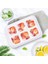 Yaratıcı Viski Buz Topu Kalıp 6 Izgara Kare Buz Kafes Silikon Buz Küpü Tepsiler 2 Kapak Gıda Sınıfı ile Set (20 * 13.5 * 5.4cm) (Yurt Dışından) 4
