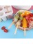 Buz Kalıp Ev Yapımı Dondurma Kalıp Dıy9 ile Silikon Popsicle Kalıp ile 20 Ahşap Sopa Silikon Kalıplar Ice Cube Maker | (Yurt Dışından) 3