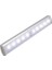 2 W 10LED Akıllı Insan Kızılötesi Sensörü Ücretsiz 4 * Aaa Pil LED Gece Lambası Dolabı Işık Duvar Işık Dolap Işığı (Beyaz Işık) (Yurt Dışından) 1