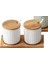 Nordic Seramik Baharat Kutusu Baharat Pot Set Ev Mutfak Baharat Pot Biber Tuz Şeker Kase Baharat Şişesi | Şişeler, Kavanozlar ve Amp;kutular (Beyaz) (Yurt Dışından) 3