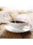 Basit Ince Kemik Seramik Kupası Beyaz Nordic Seyahat Çay Kahve Fincanı Daire Kaşık Ofis Hediye ile Set Taza Mutfak Drinkware DF50BD | Kahve Kupası ve Amp;tabak Setleri (Yurt Dışından) 4