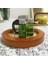 Nordic Stil Aromaterapi Rattan Tepsi Masaüstü Dekor Meyve Ahşap Tepsi | Depolama Tepsileri (Yurt Dışından) 3