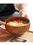 Yüksek Sıcaklık Dayanımı Japon Tarzı Katı Ahşap Kase Çorba Pirinç Noodles Yemek Servisi Yuvarlak Sofra Dayanıklı Kaseler | Kaseler (Yurt Dışından) 3