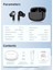 Kablosuz Bluetooth Kulaklıklar Aktif Gürültü Önleme Tws Kulaklık J66 Kulaklıklar (Yurt Dışından) 5