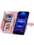 Ile Uyumlu Xiaomi Redmi Note 12 Pro Fermuarlı Kese Manyetik Kart Tutacağı Bilek Kayışlı Cüzdan Kesesi Xiaomi Redmi Note 12 Pro (Yurt Dışından) 5