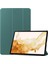 Samsung Galaxy Tab S9+ Üç Katlı Stand Tablet Kılıf Pu Deri Şok Dayanıklı Akıllı Kapak (Yurt Dışından) 1