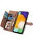 Ile Uyumlu Samsung Galaxy A13 5g Fermuarlı Kese Manyetik Kart Tutacağı Bilek Kayışlı Cüzdan Kesesi Samsung Galaxy A13 5g (Yurt Dışından) 5