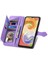 Ile Uyumlu Samsung Galaxy A04 Fermuarlı Kese Manyetik Kart Tutacağı Bilek Kayışlı Cüzdan Kesesi Samsung Galaxy A04 (Yurt Dışından) 5
